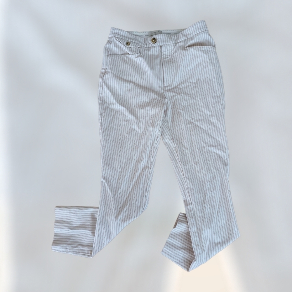 Anthropologie Pinstripe Pant